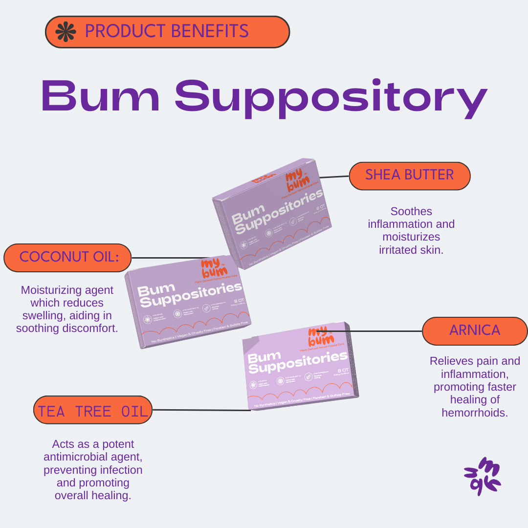 My Bum Suppository, 8ct